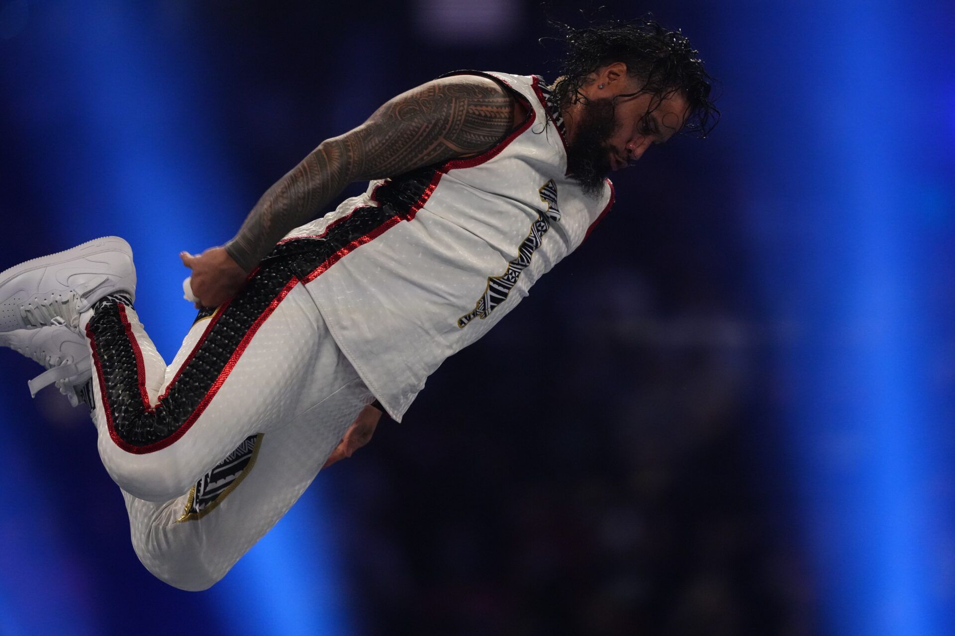 WWE Star Clowns Jimmy Uso Over Viral Footage of Ex-Bloodline Member’s Awkward Slip