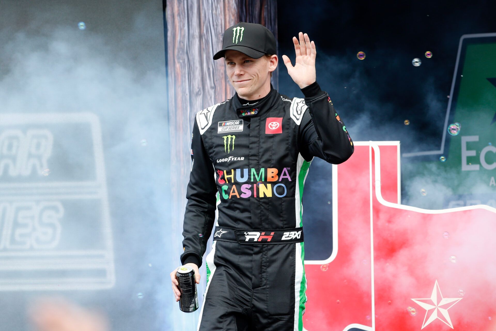 Las Vegas native Riley Herbst opened up about his leap to NASCAR’s top series, hometown pride, and the steep climb to Cup Series legitimacy.