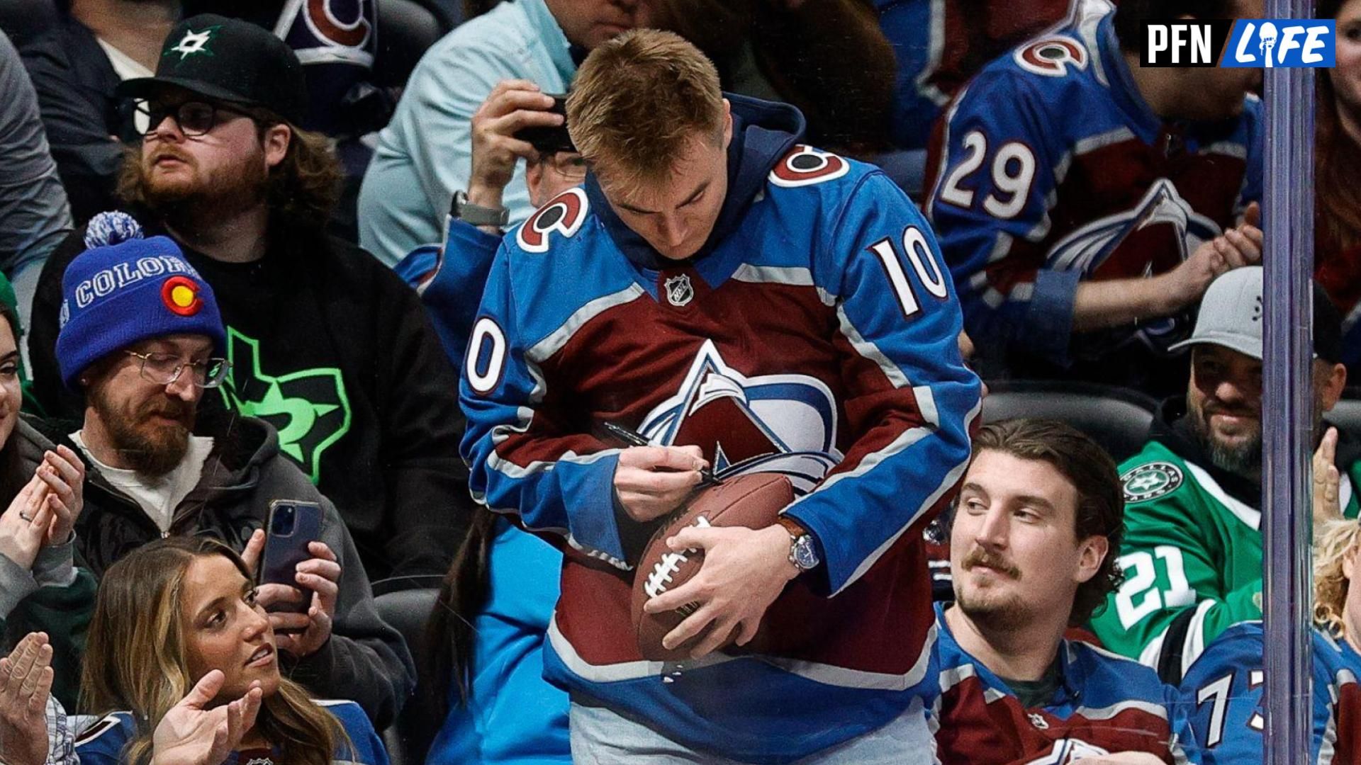 Bo Nix has gained fans and attention in Denver as he attended Colorado Avalanche and Denver Nuggets games in a three-day sports tour.