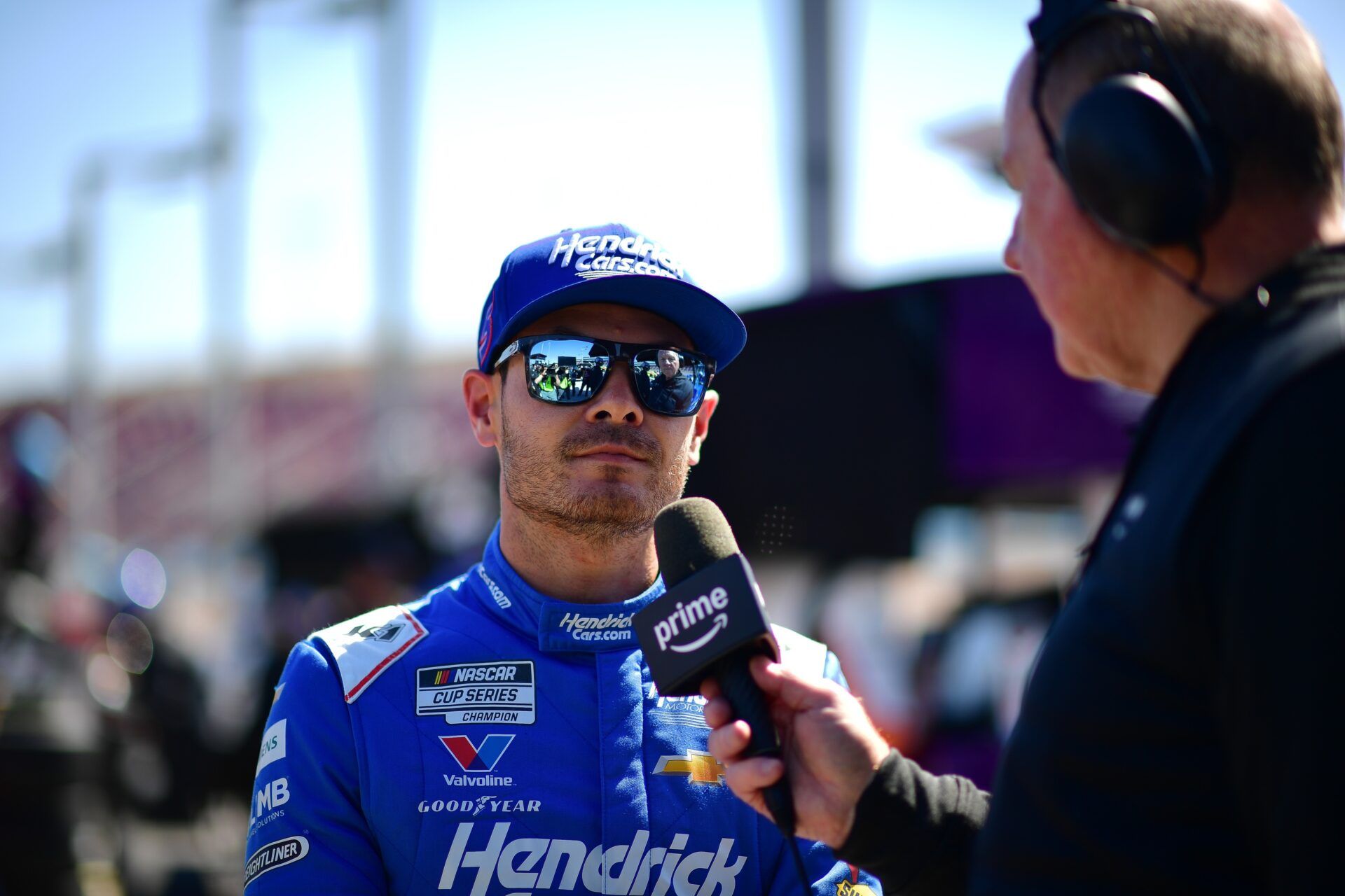 NASCAR Cup Series driver Kyle Larson (5) during qualifying for the Shrines Children’s 500 at Phoenix Raceway.