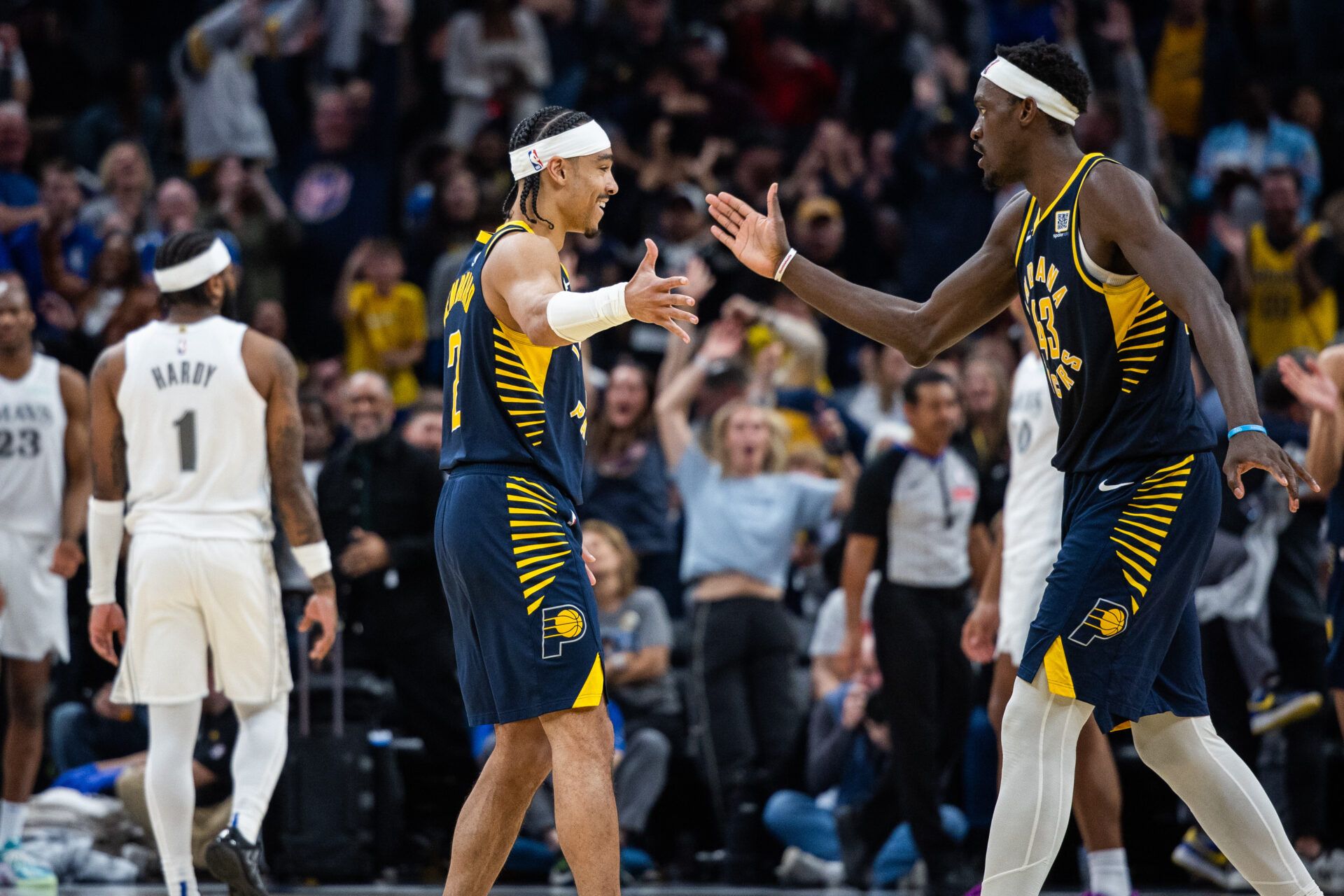 Andrew Nembhard Credits 'Huge' Home Crowd for Victory vs. Mavs After Pacers Guard's Insane Game-Winning Three