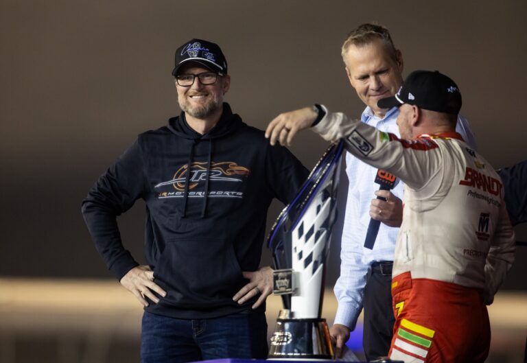 Dale Earnhardt Jr. and Wife Amy's Hilarious 'Challenge' Has Kenny Wallace in Splits