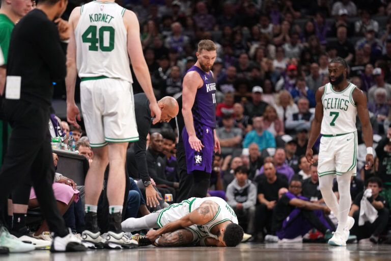 Jayson Tatum Drops Crucial Injury Update As Celtics Gear Up for NBA Playoffs