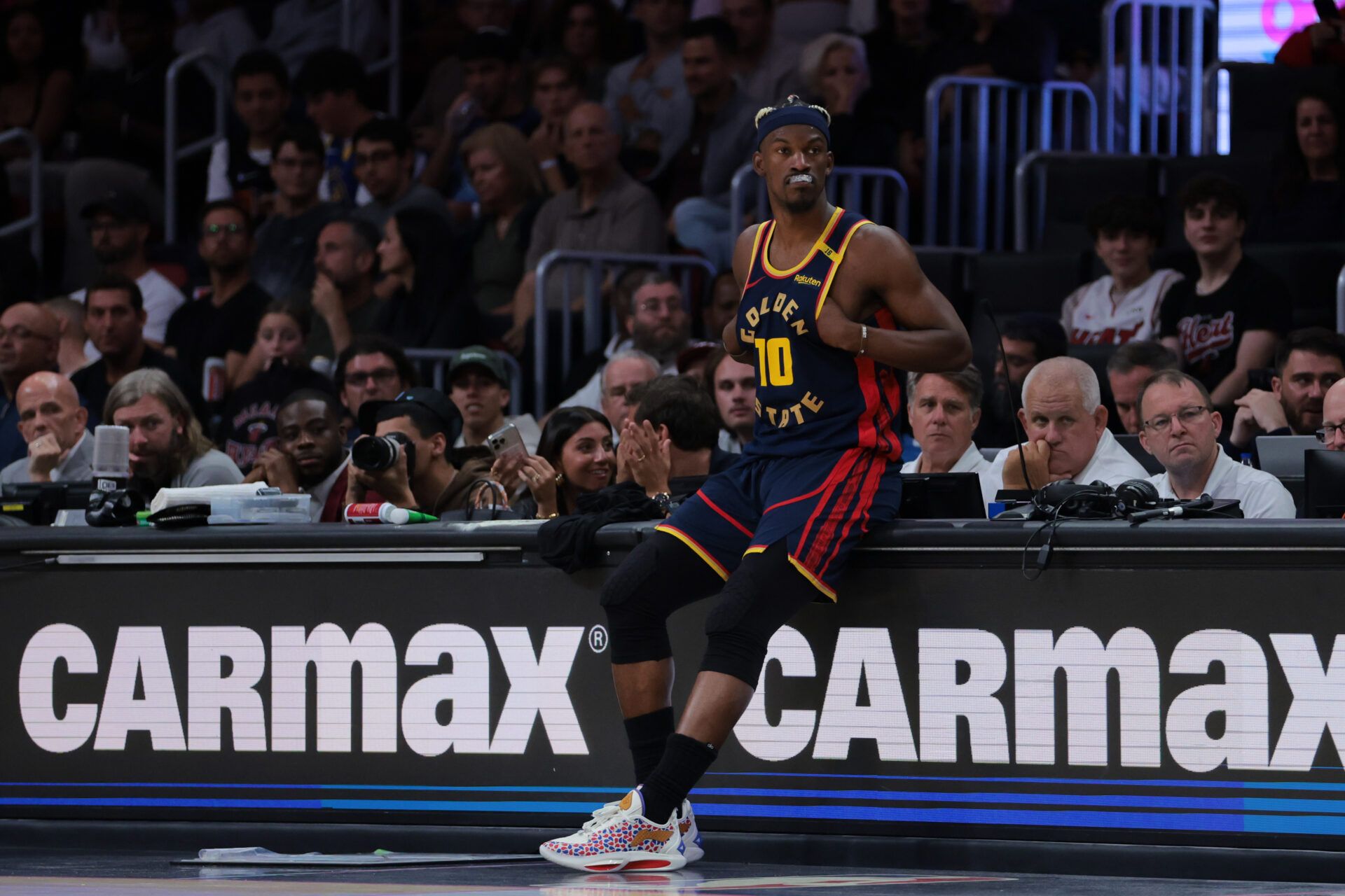 Warriors' Jimmy Butler Has Blunt Message About Heat Owner Pat Riley Before Miami Return