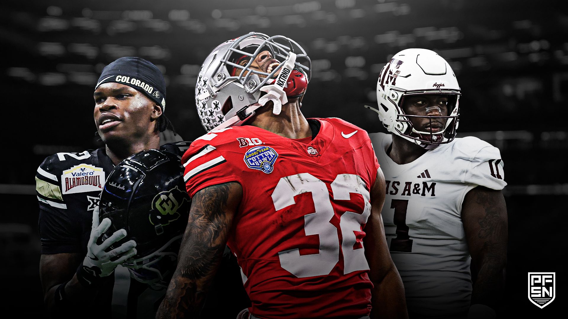 2-Round 2025 NFL Mock Draft: Drake Maye's New WR1, TreVeyon Henderson Joins Former Ohio State Alumnus