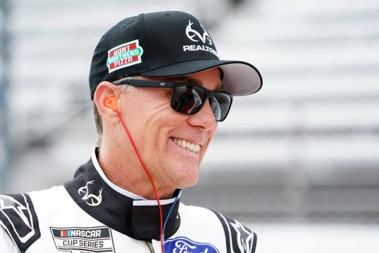 NASCAR Cup Series driver Kevin Harvick (4) seen on pit road before practice and qualifying at Martinsville Speedway.