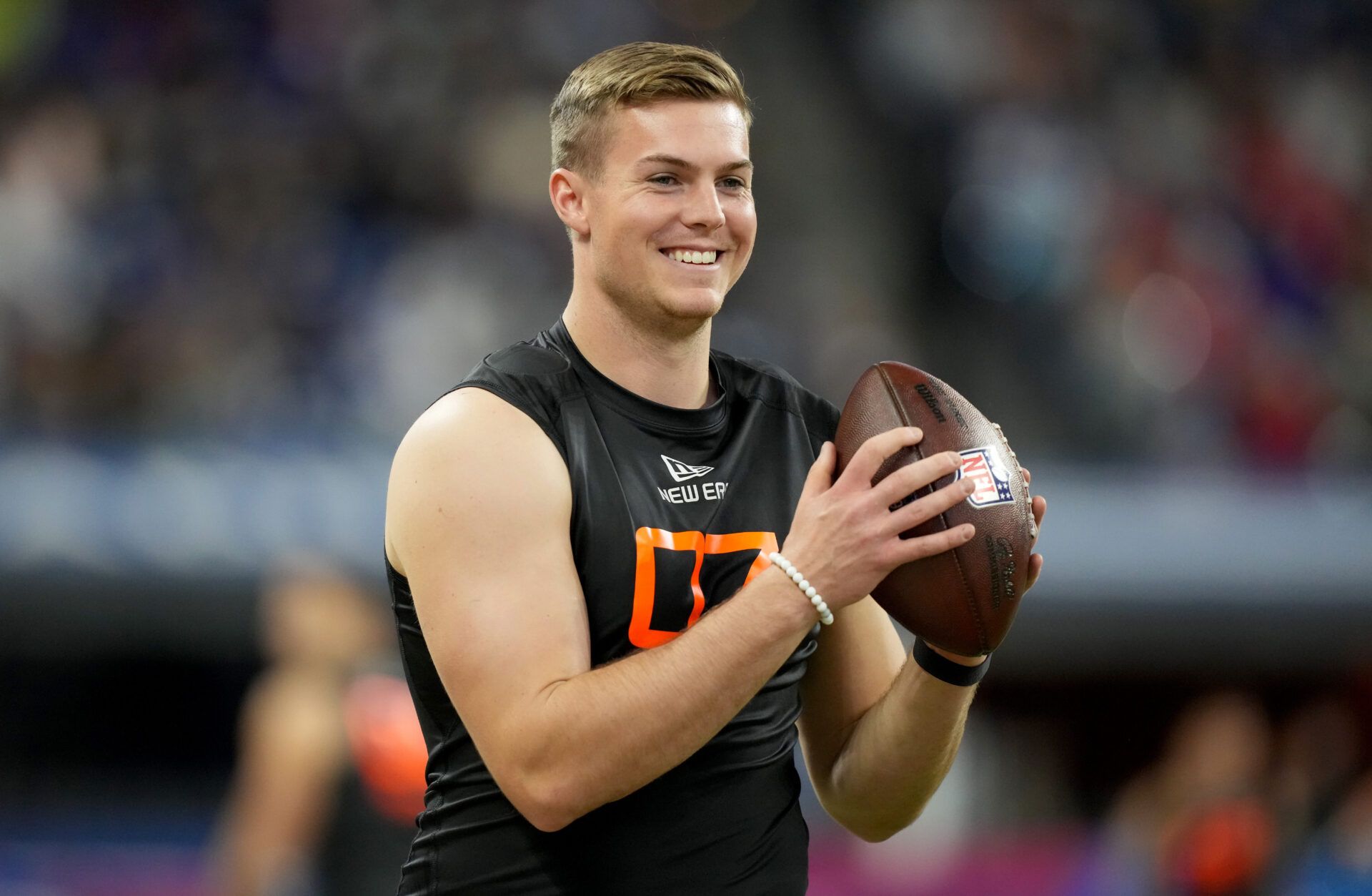 Will Howard acknowledged his struggles at the 2025 NFL Scouting Combine, but believes it was blown out of proportion by Michigan fans.