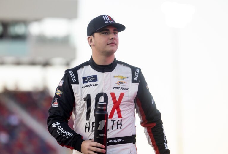 NASCAR Xfinity Series driver Sam Mayer (1) during the Championship race at Phoenix Raceway.