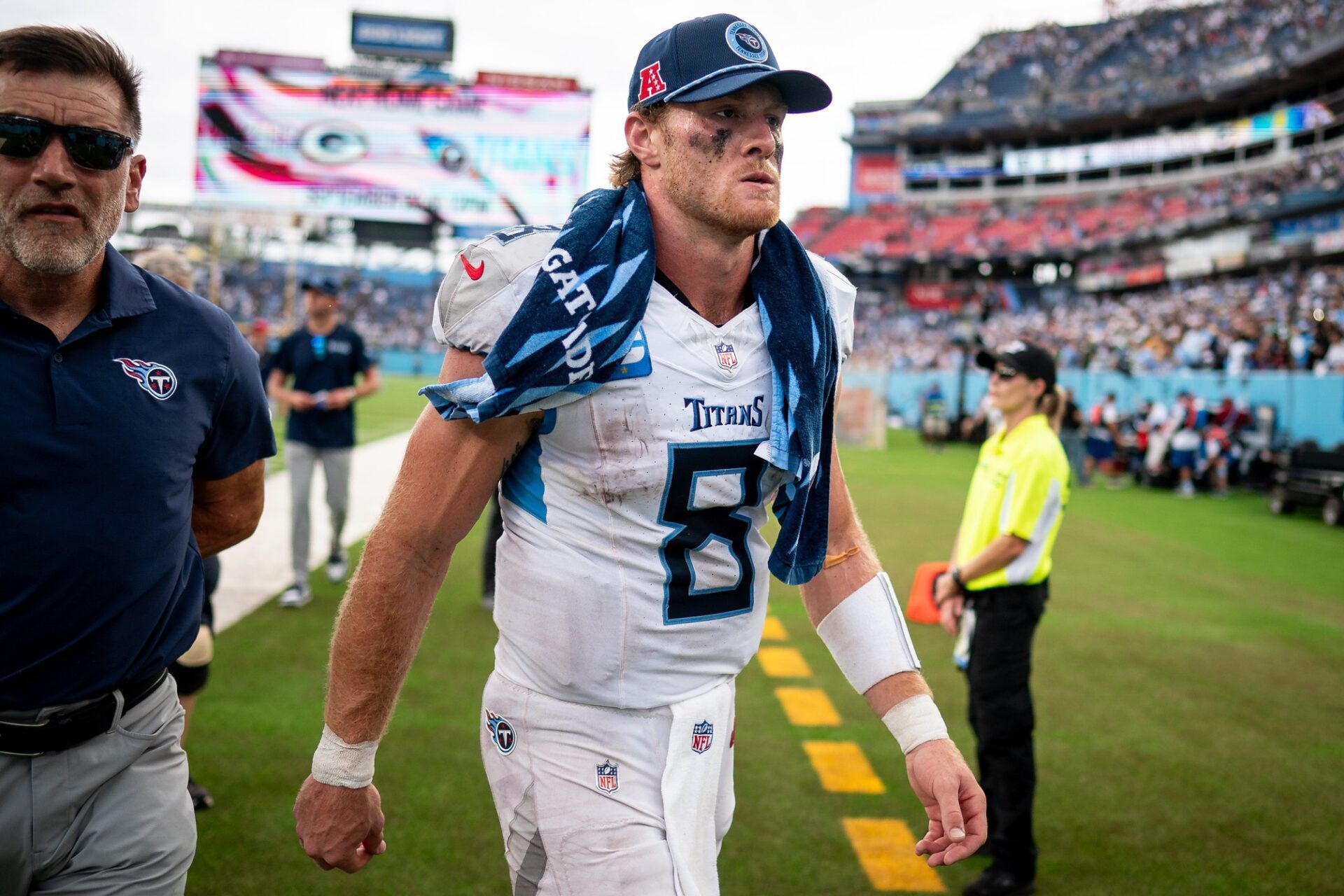 Titans Shockingly Predicted To Move Top Pick in 2025 NFL Draft in Massive Deal for Newly Signed $40 Million QB
