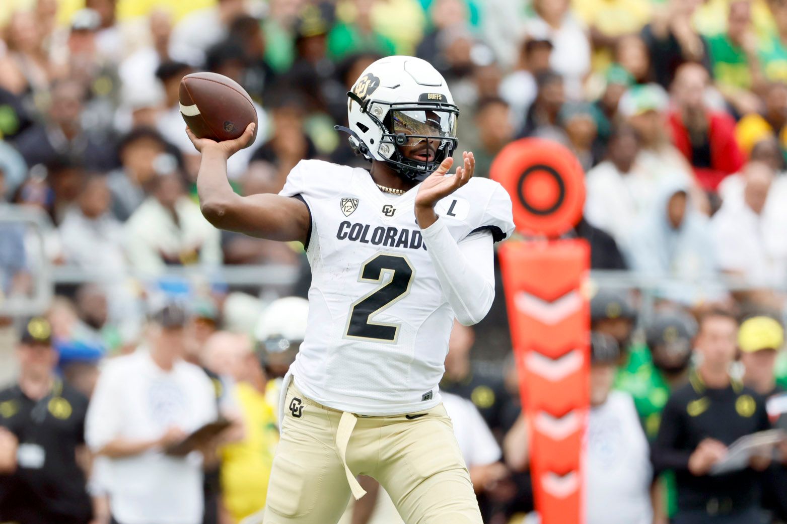 Dan Orlovsky compared Shedeur Sanders to a $212 million AFC quarterback while arguing that the Colorado star can't thrive in just any type of offense.