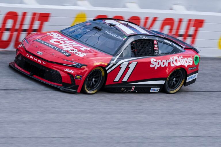Heartbreaks for William Byron and Ryan Blaney as Denny Hamlin produces an epic late-fight win in the Goodyear 400 at Darlington.