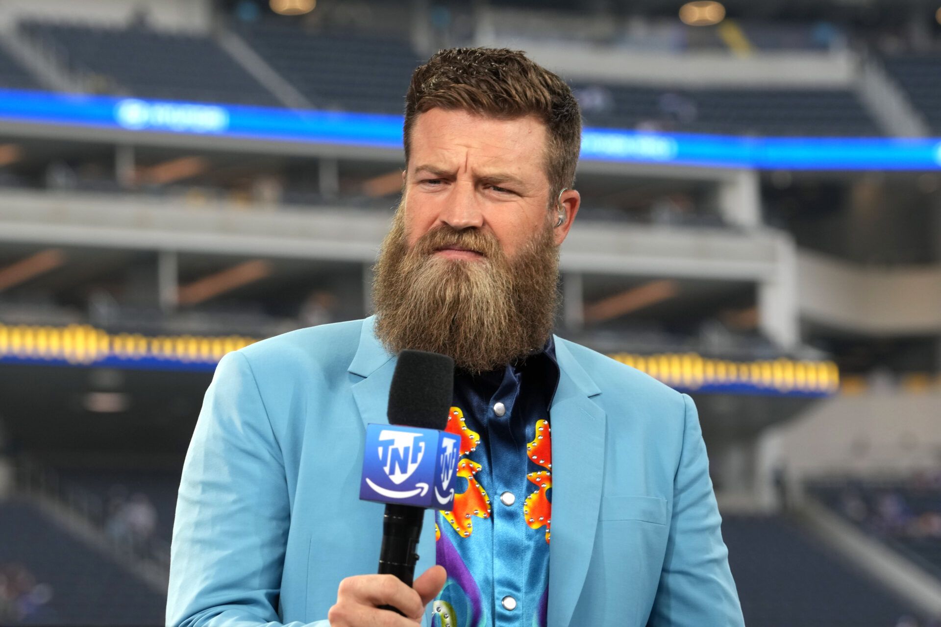 Ex-NFL QB Ryan Fitzpatrick comedically described his son's rec league basketball game, in which his son's team lost by a whopping 103 points.