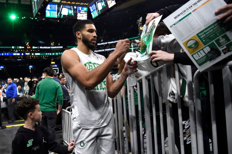NBA fans attacked Jayson Tatum after a recent MVP poll had the Boston Celtics star ranked higher than expected in the standings.