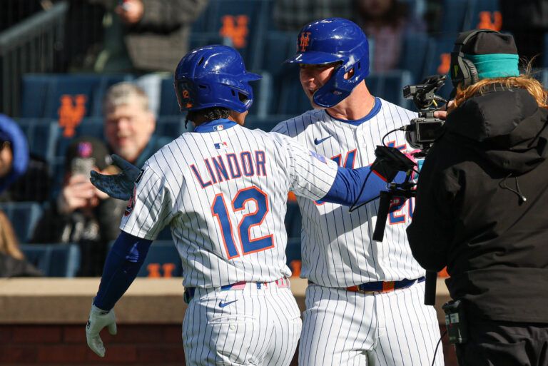 'Stanton Did This First’: Pete Alonso and Francisco Lindor’s Hilarious Moment Sparks Yankees Comparisons