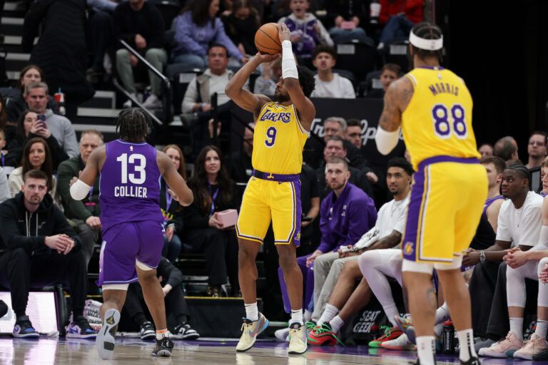 A viral stat comparing Bronny James and Michael Jordan's rookie 3-point totals sparked fan outrage, highlighting legacy pressures in basketball.