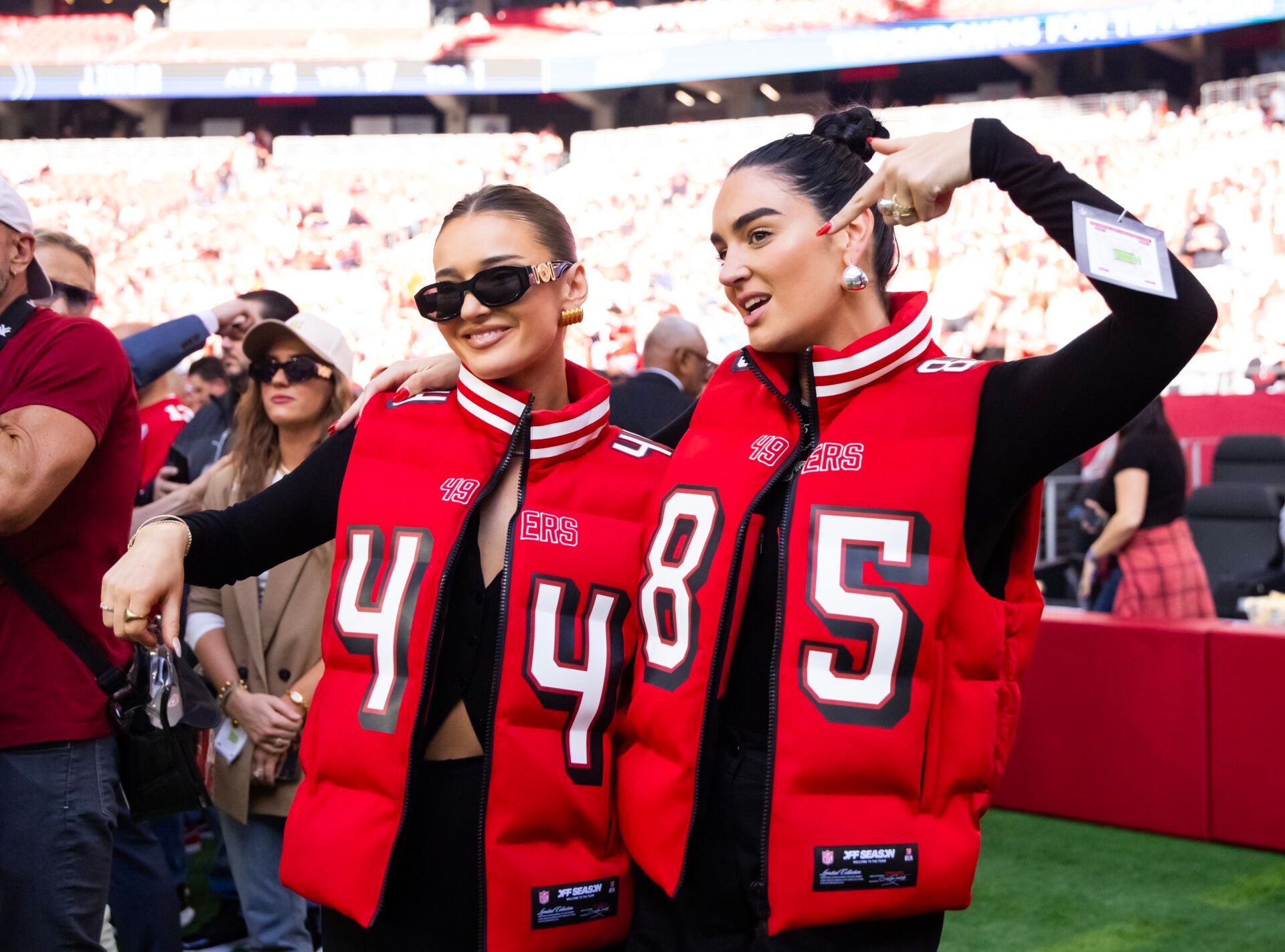 Kristin Juszczyk shared a sweet message for Brandon Aiyuk and Rochelle Searight after their wedding, celebrating the 49ers couple’s big day with love.