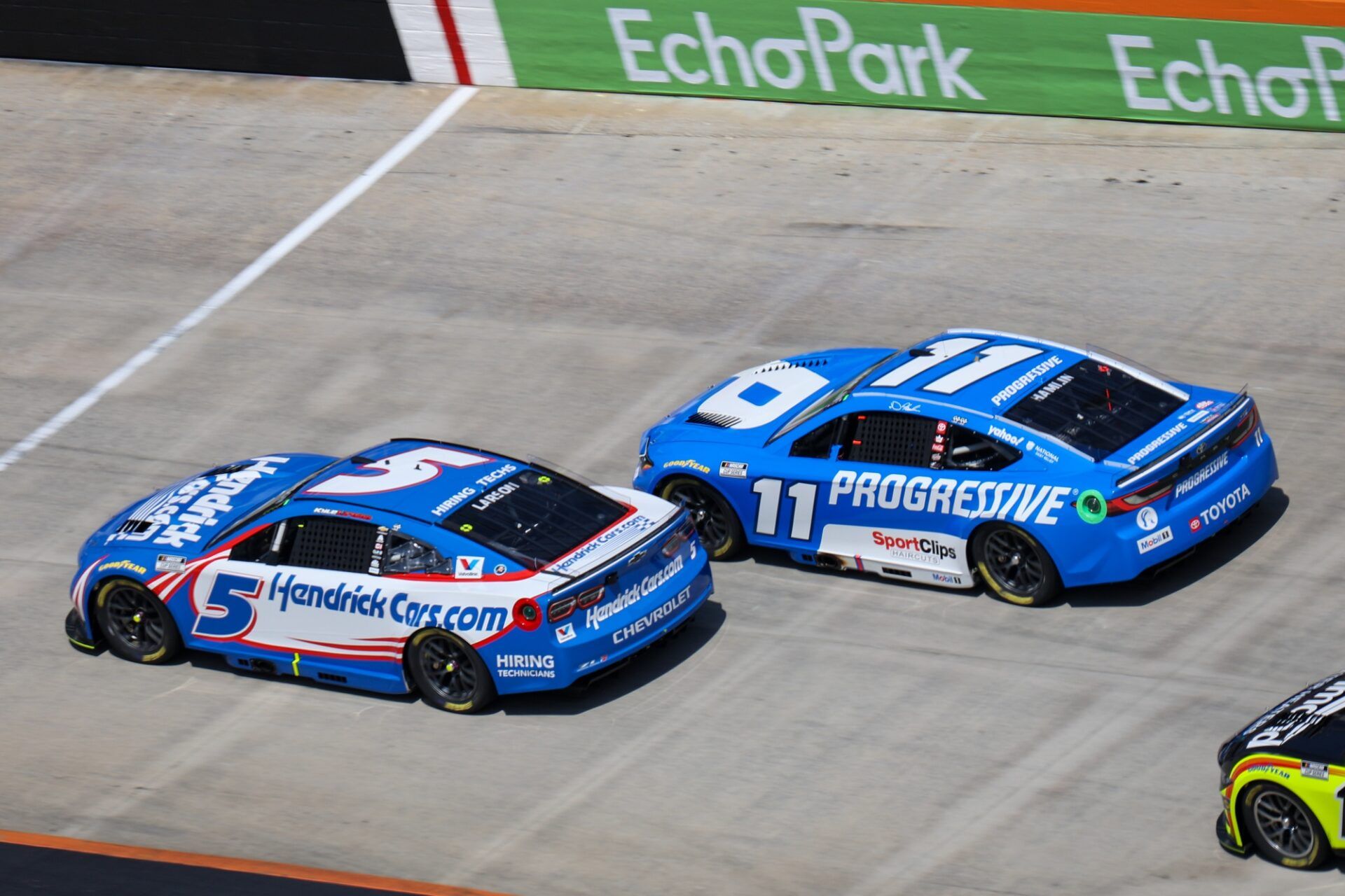 ‘P*** on Your Triple’ - Denny Hamlin Fires Back at Kyle Larson’s Bristol Trash Talk