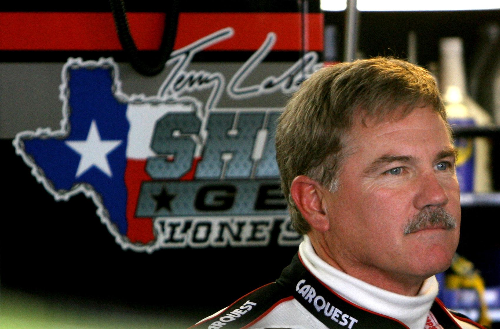 May 27, 2006; Charlotte, NC, USA; Nascar Nextel Cup driver Terry Labonte (44) during practice for the Coca Cola 600 at Lowes Motor Speedway. Mandatory Credit: Mark J. Rebilas-USA TODAY Sports Copyright © 2006 Mark J. Rebilas