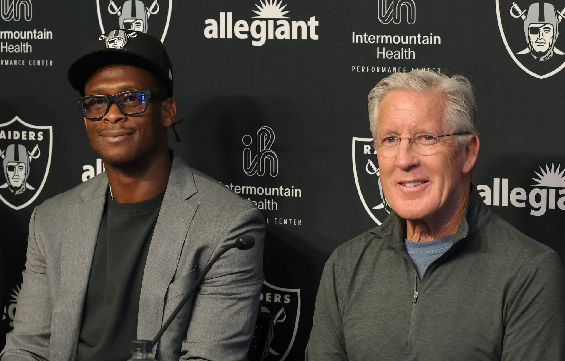 Just a Dream Come True' -- Raiders QB Geno Smith Gushes About Reuniting  With 'Legendary' HC Pete Carroll