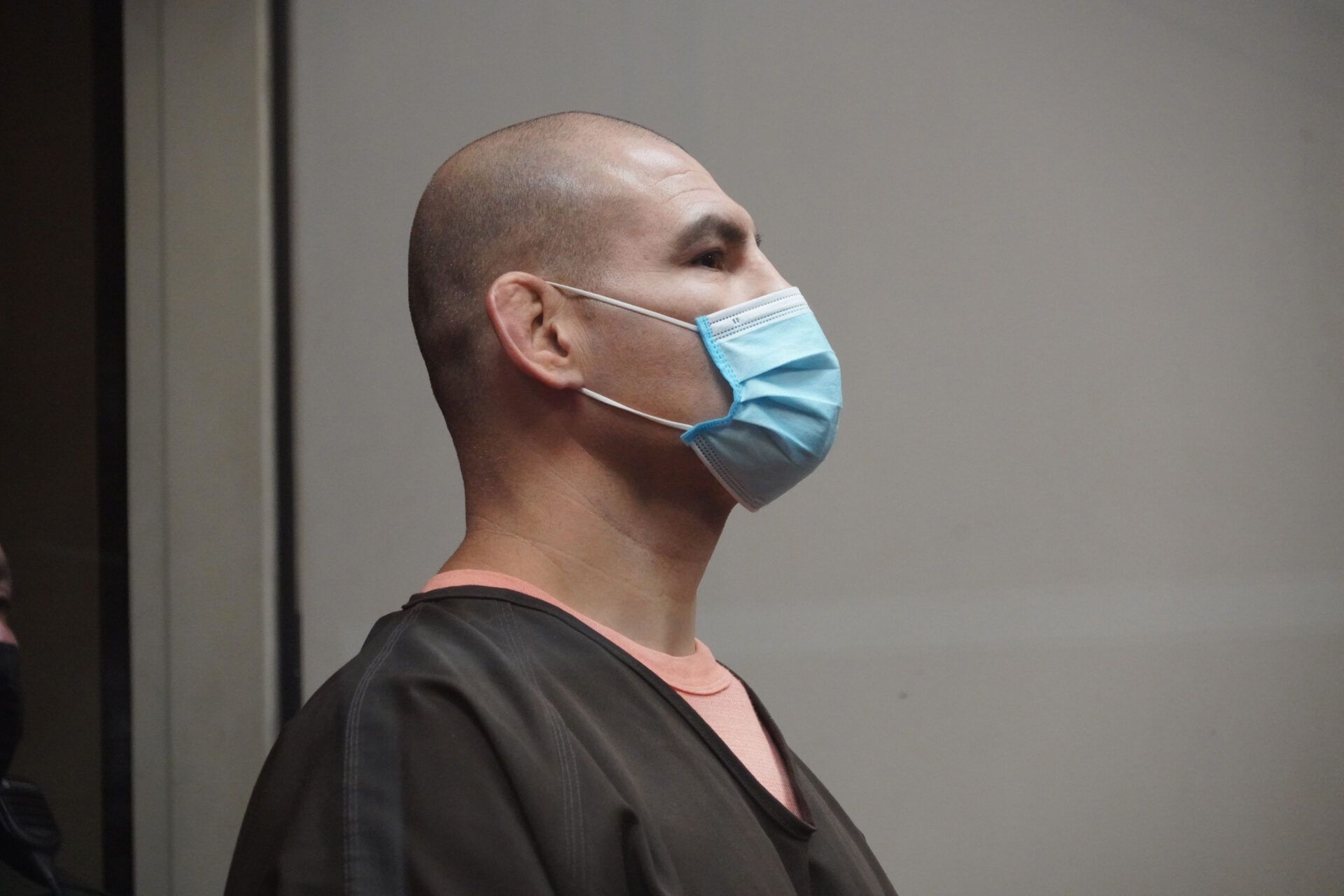 April 12, 2022; San Jose, CA, USA; Cain Velasquez appears at the Superior Court Hall of Justice in San Jose, Calif., on Tuesday, April 12, 2022. Mandatory Credit: Matt Erickson-USA TODAY