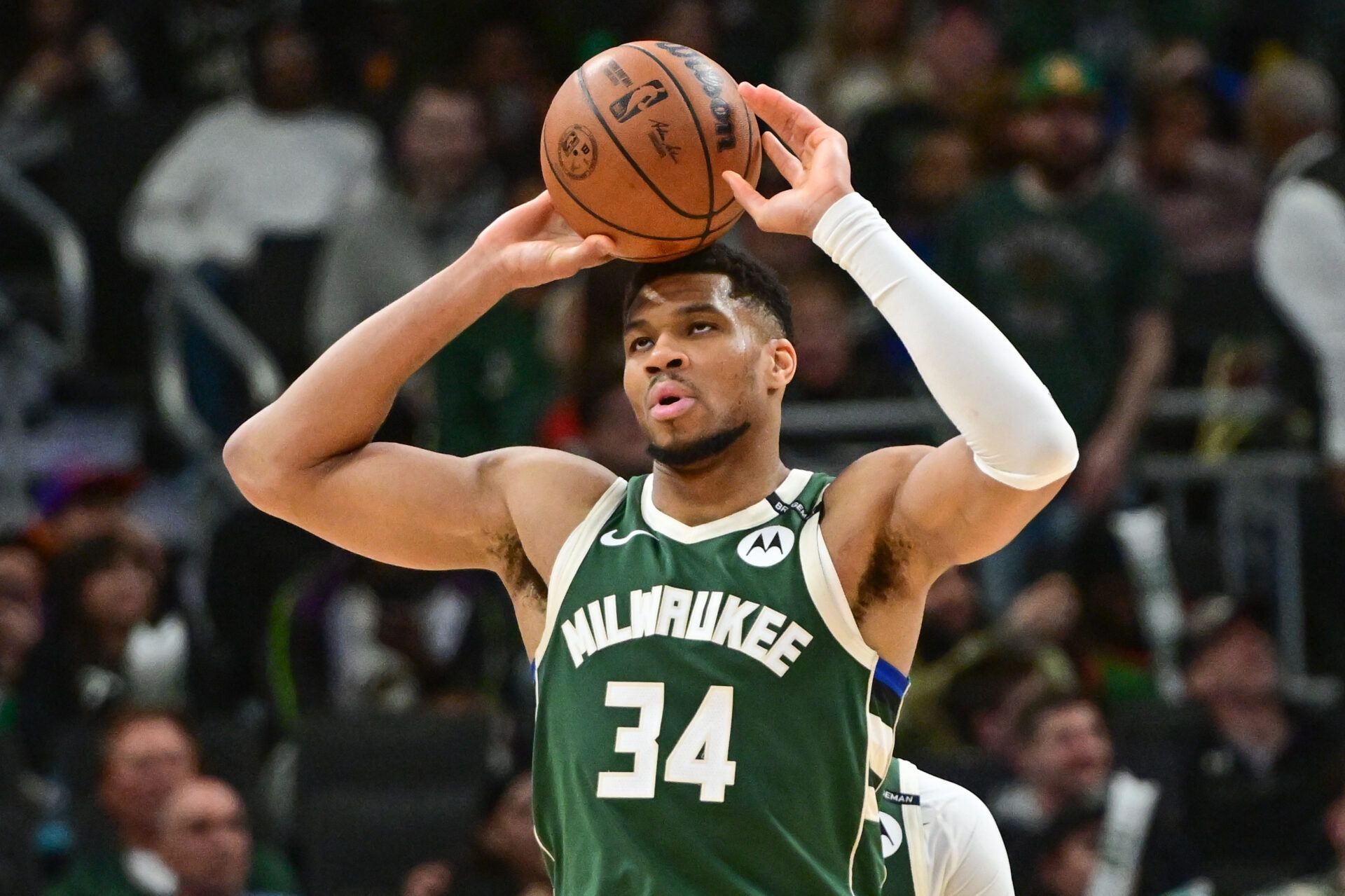 Milwaukee Bucks star Giannis Antetokounmpo revealed a story told to him by a former coach that motivated him to be a great basketball player.