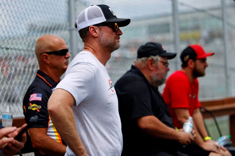During a fun session on the latest episode of their podcast, Amy and Dale Earnhardt Jr. discussed where they would time-travel to if given the chance.