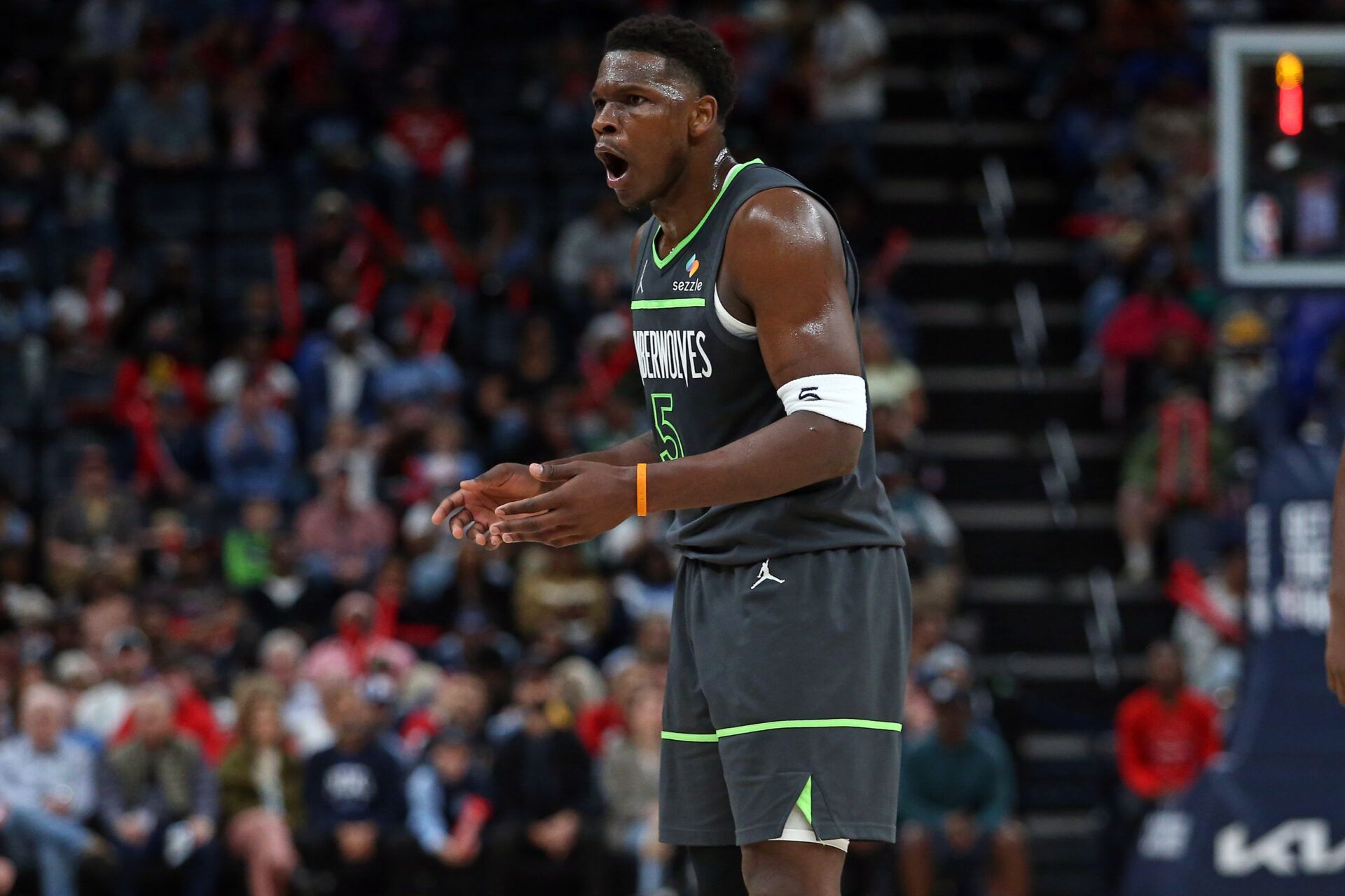 Anthony Edwards led the NBA in technical fouls during the regular season but plans to employ a new strategy to keep the Lakers off the board.