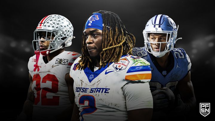 PFSN examines the best landing spots for RBs and WRs in the 2025 NFL Draft from a fantasy football perspective.
