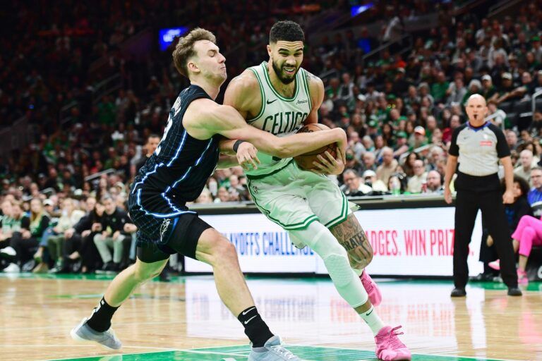 Joe Mazzulla Drops Concerning Update on Jayson Tatum’s Wrist Injury Ahead of Game 2 vs. Magic