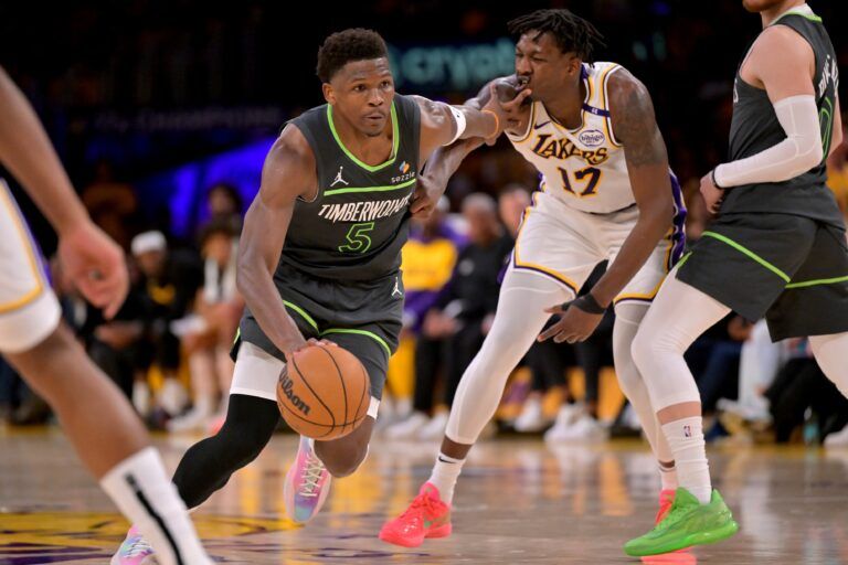 ‘Should Be Suspended’ – Anthony Edwards Sparks Fan Outrage as NBA Star Suffers $50K Fine for Obscene Trash Talk