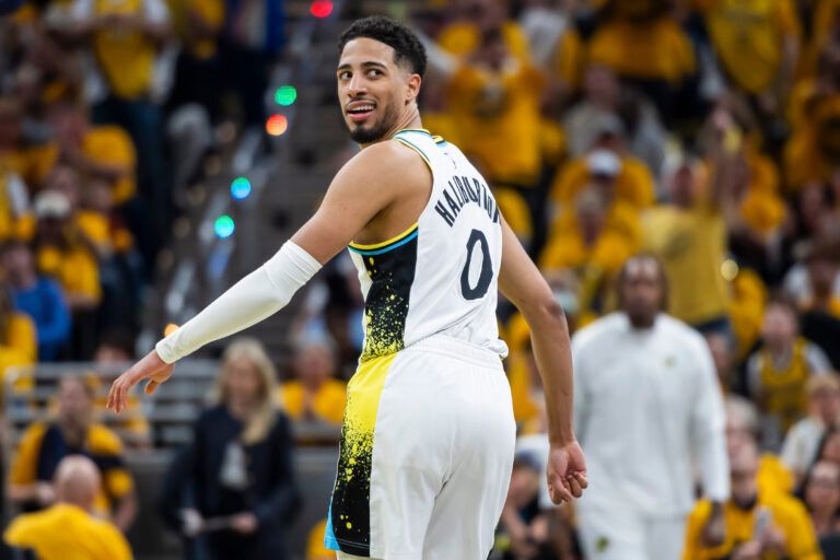 After an anonymous poll saw Tyrese Haliburton voted as the NBA's most overrated player, he came up with a dunk to shut down the naysayers.