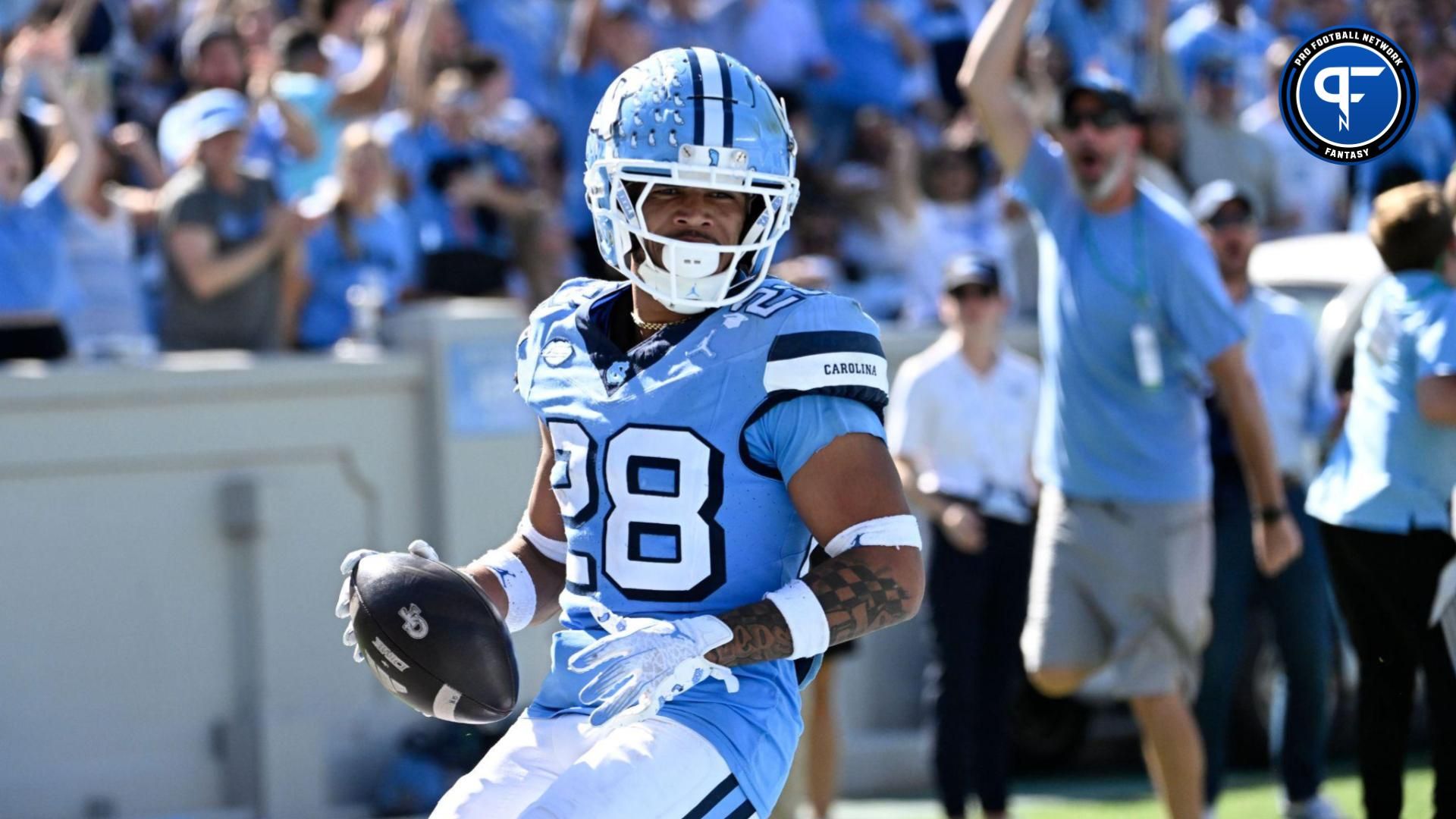 Omarion Hampton brings a three-down skill set to the NFL. Now on the Chargers, how does his arrival impact the fantasy value of Najee Harris?