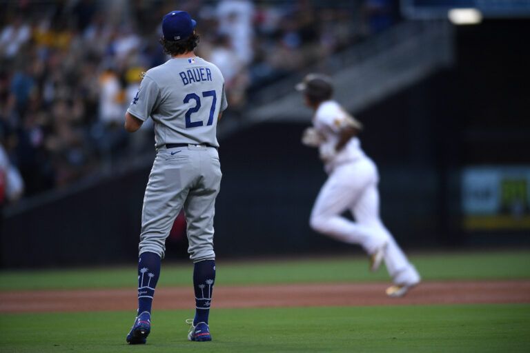 Trevor Bauer impacting Padres pitcher
