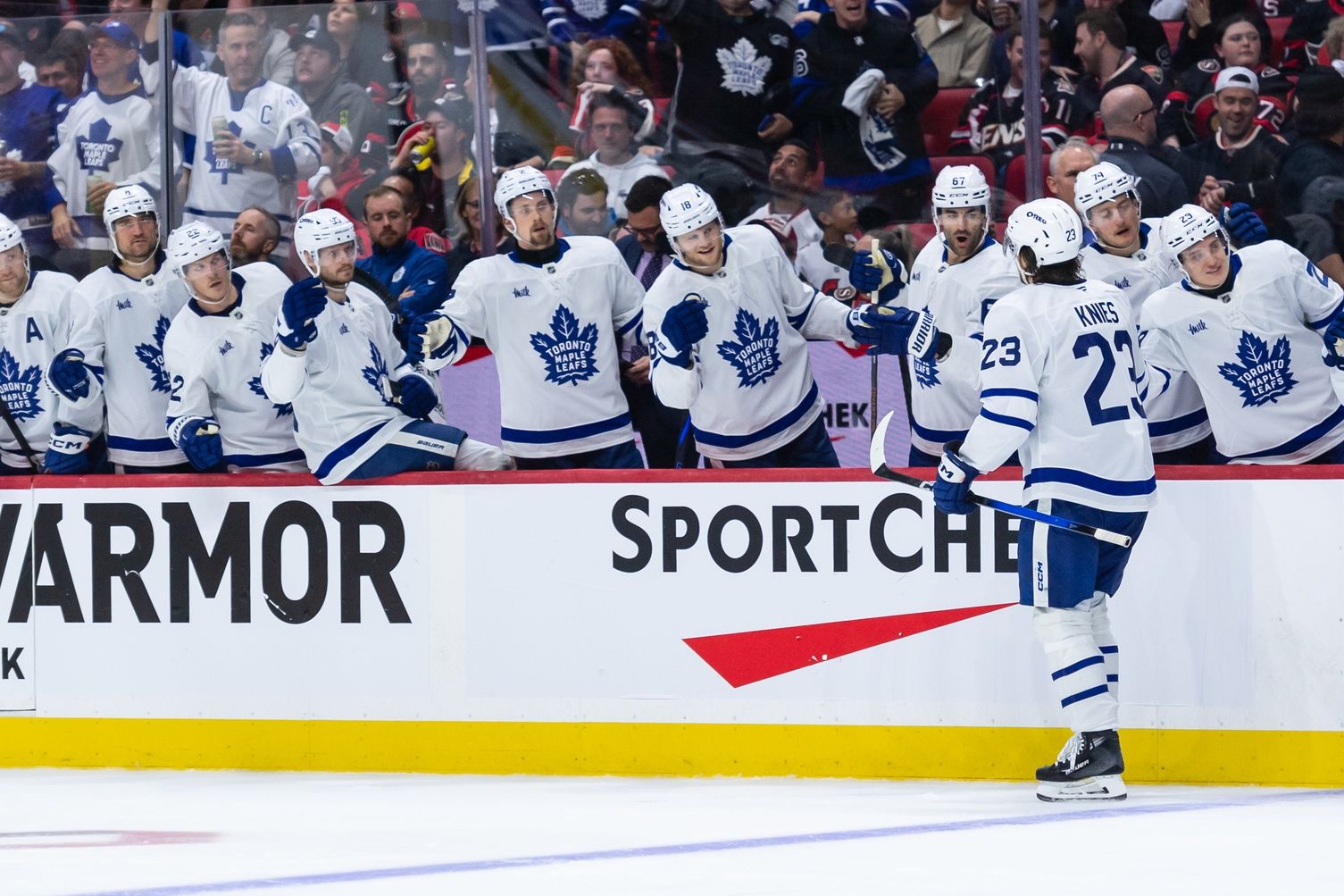 ‘Park My Big A**’- Leafs’ Matthew Knies Makes Hilarious Power-Play Confession As Toronto Storms to 3–0 Lead Over Senators