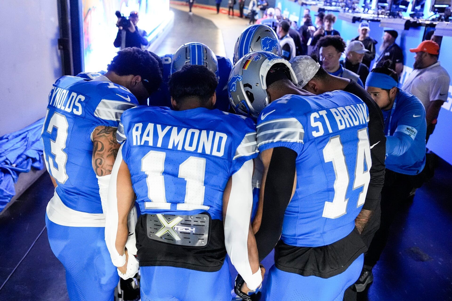 Lions WR Depth Chart: Who's in Detroit's Wide Receiver Room After Taking Isaac TeSlaa in NFL Draft | PFSN