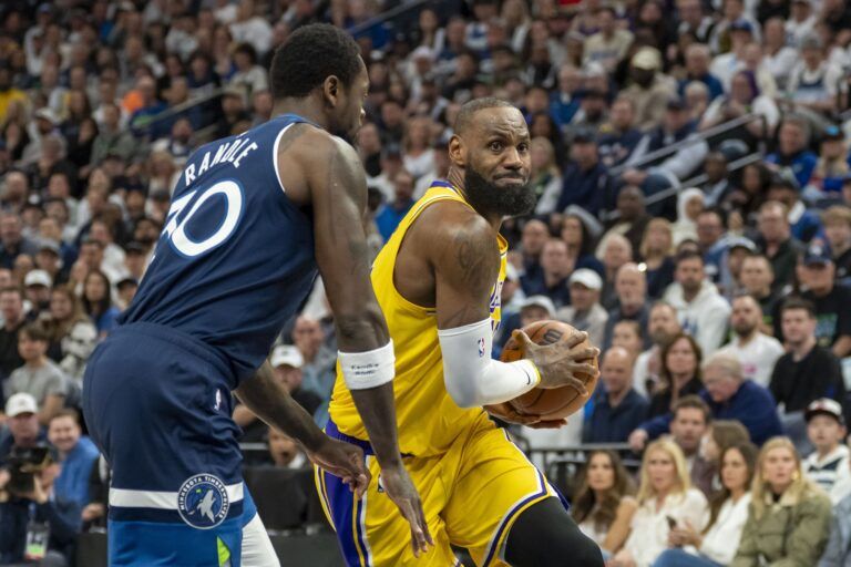 How Many Points Did LeBron James Score Tonight? Lakers Star's Performance vs. Timberwolves in Game 3