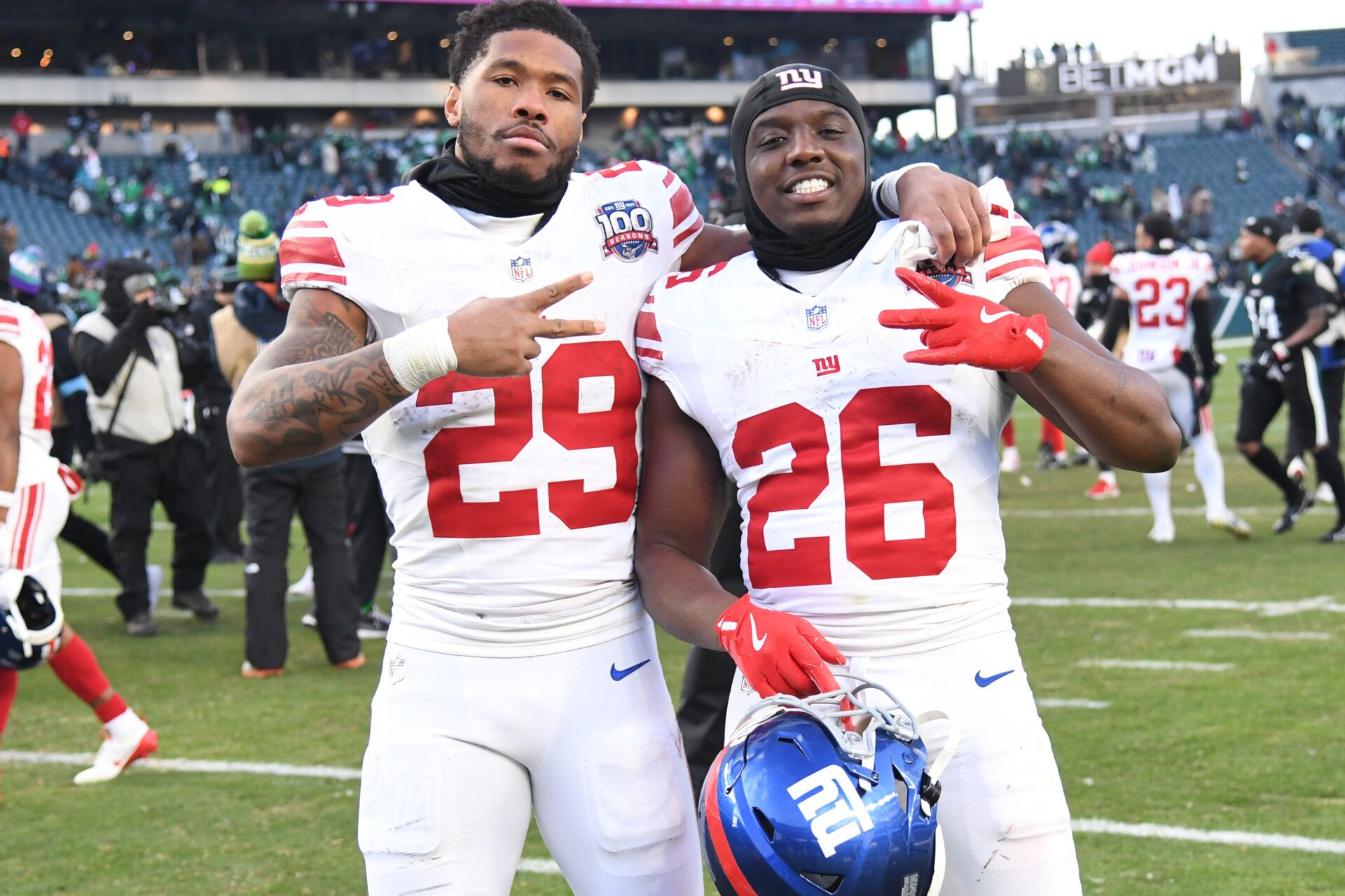 The New York Giants drafted Cam Skattebo to boost their backfield, joining Tyrone Tracy Jr. and Devin Singletary for the 2025 NFL season.