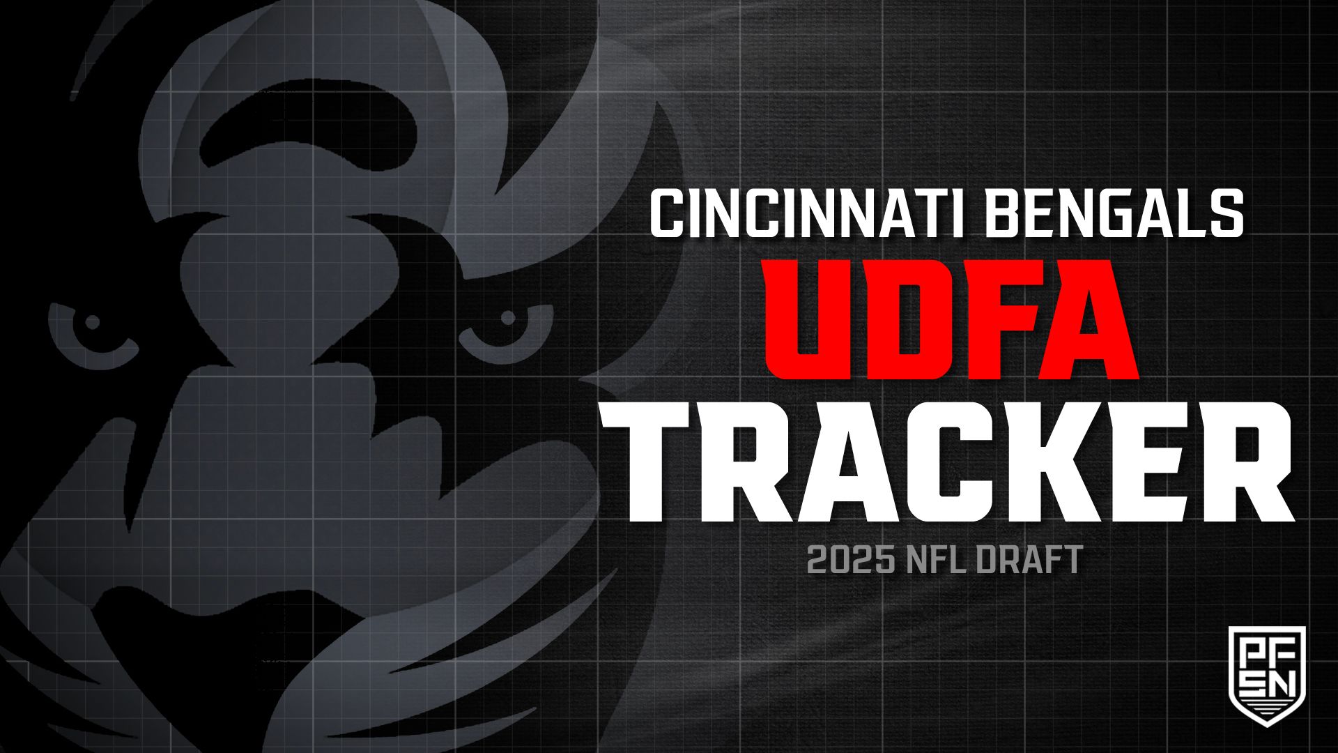 Cincinnati Bengals UDFA Tracker 2025