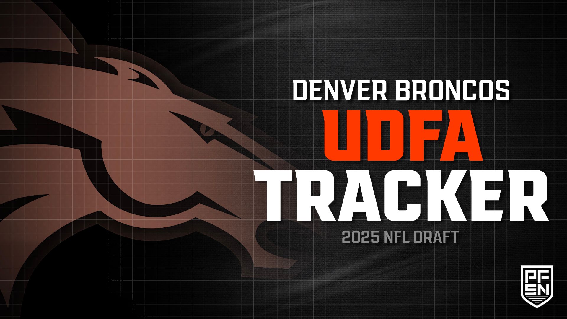 Denver Broncos UDFA Tracker 2025