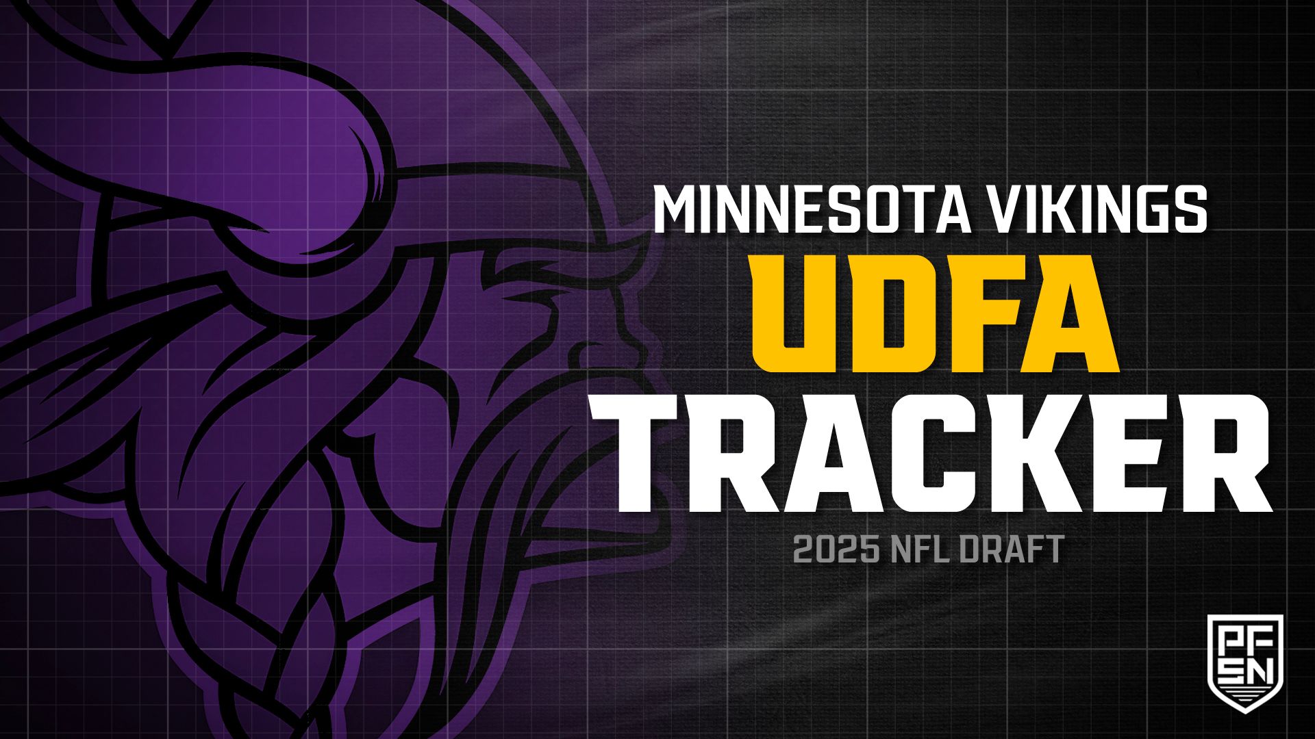 Minnesota Vikings UDFA Tracker 2025