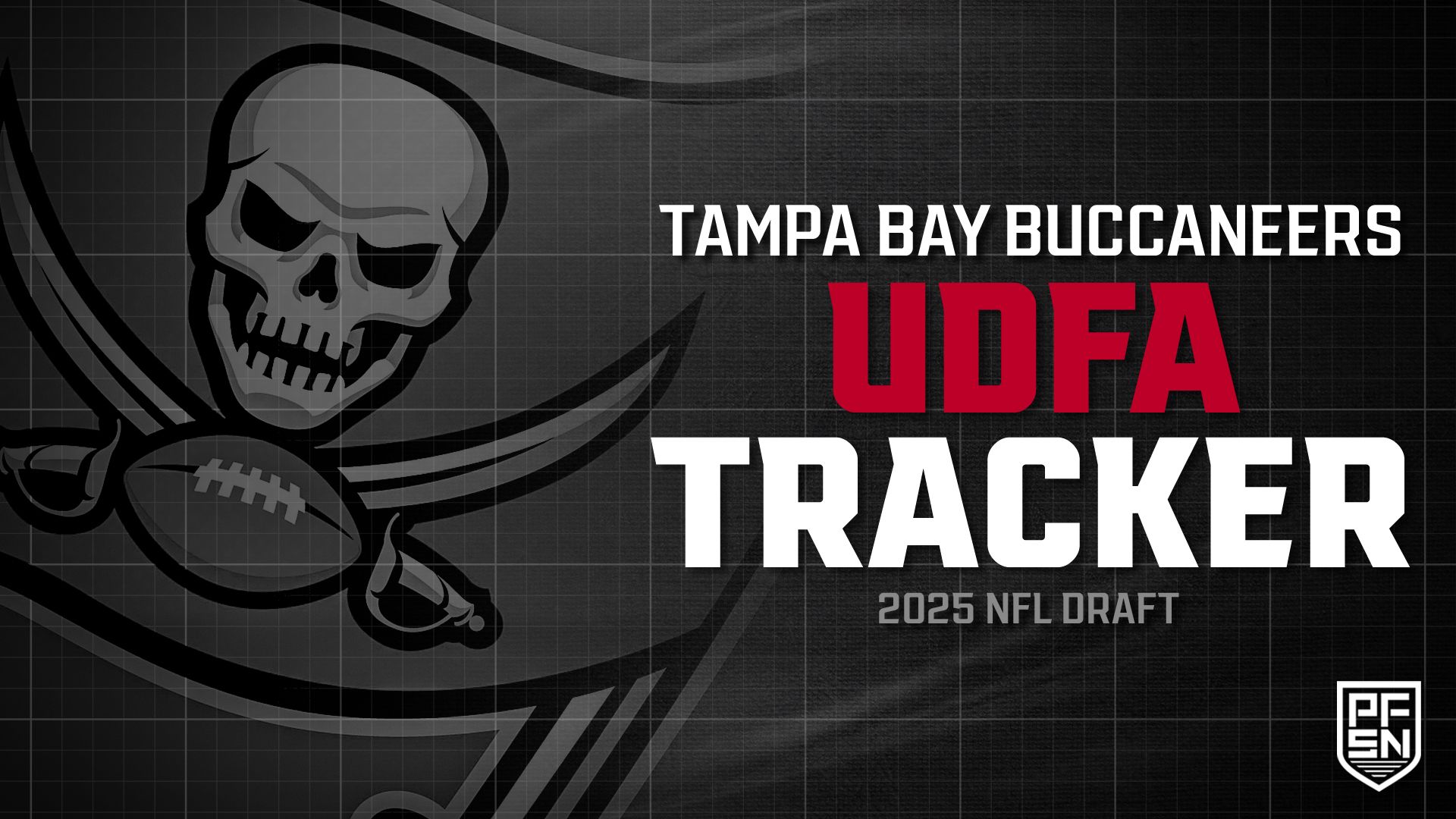 Tampa Bay Buccaneers UDFA Tracker