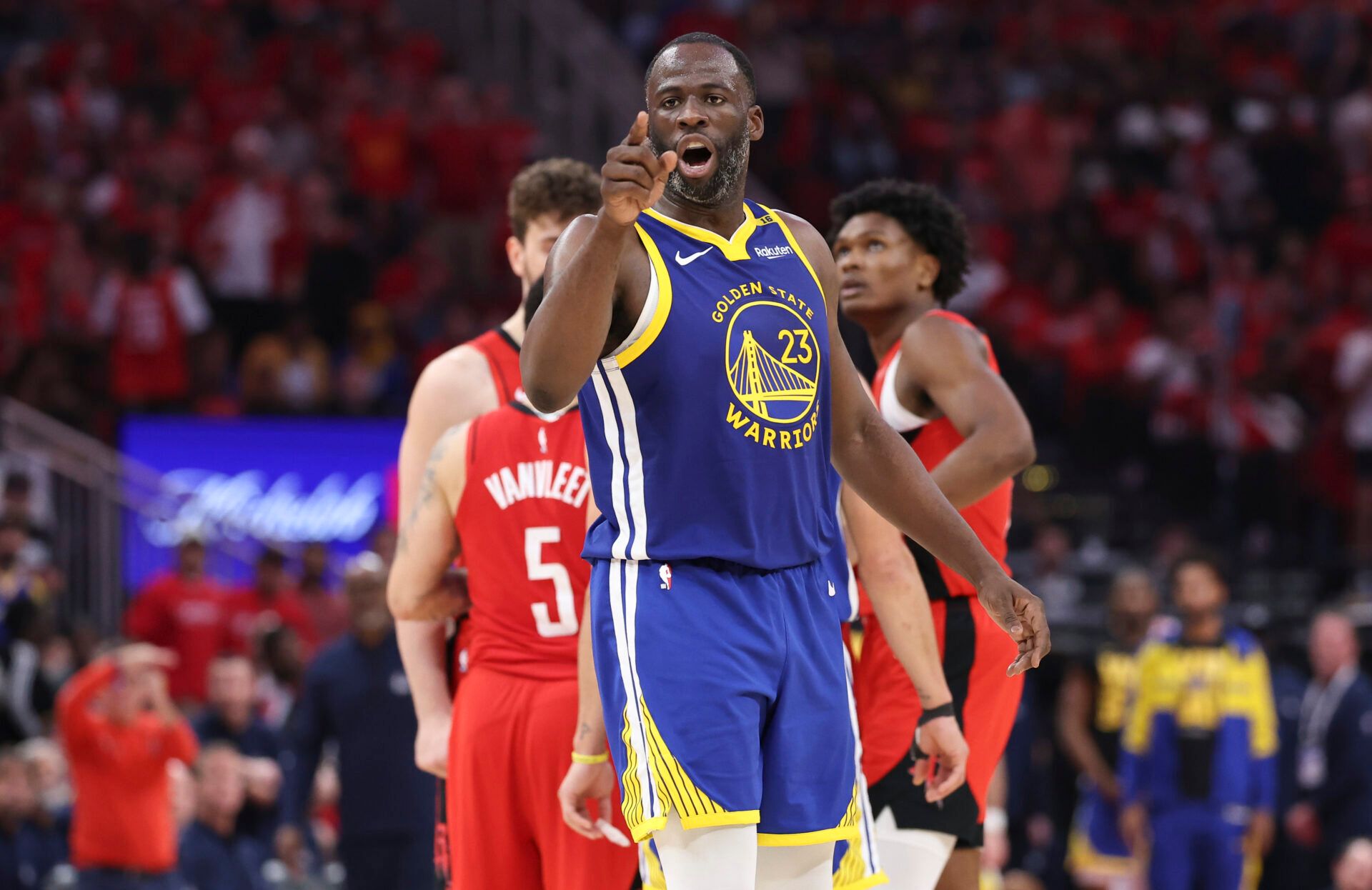 WATCH: Draymond Green, Jalen Green Get Into Heated Postgame Exchange as Warriors Secure 2–1 Lead