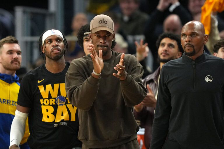 Stephen Curry Roasts Jimmy Butler III After Warriors Forward’s Outfit Goes Viral at Game 3