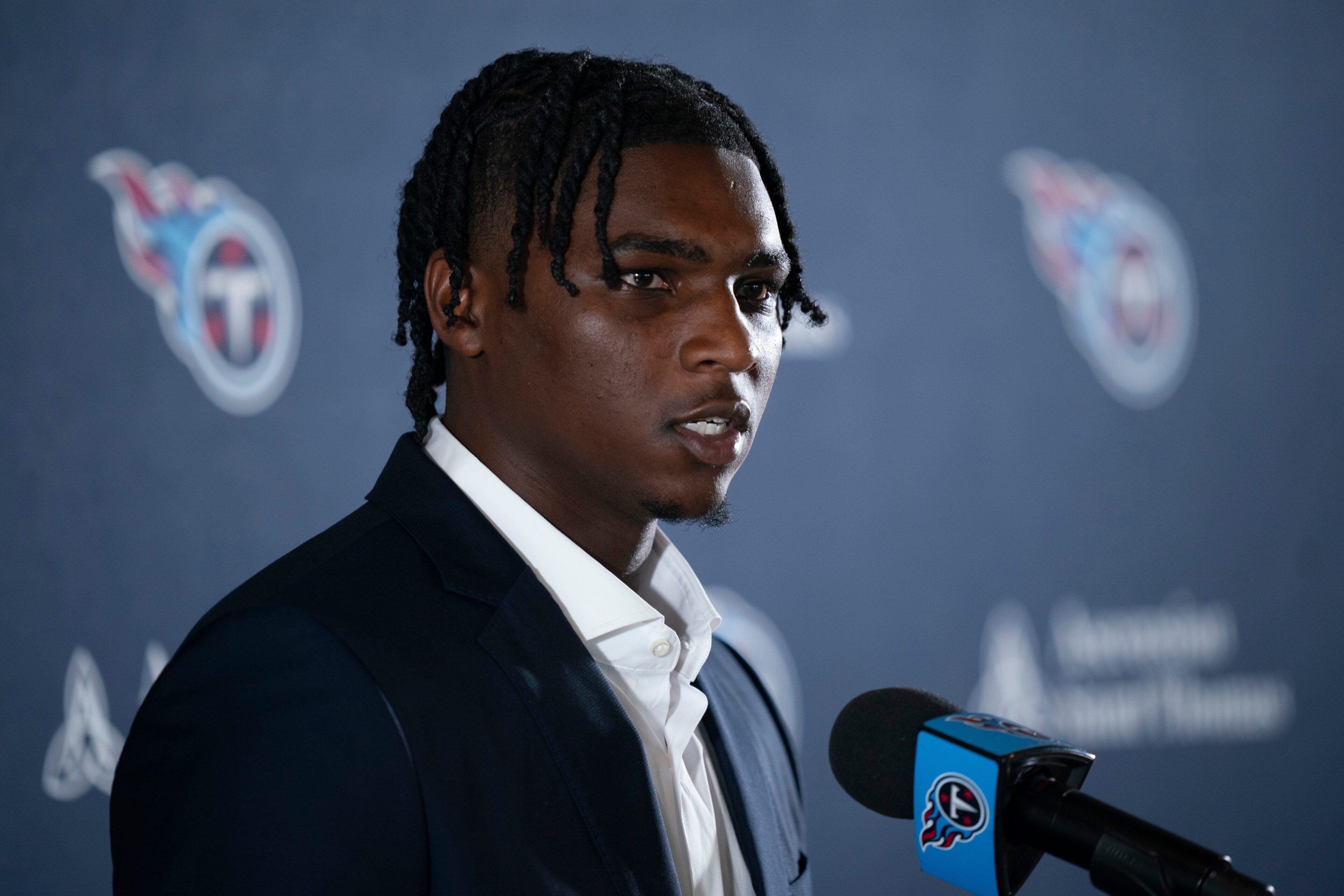 Ward Field Titans No. 1 Pick Cam Ward Makes Feelings Clear on Rival QB Shedeur ...