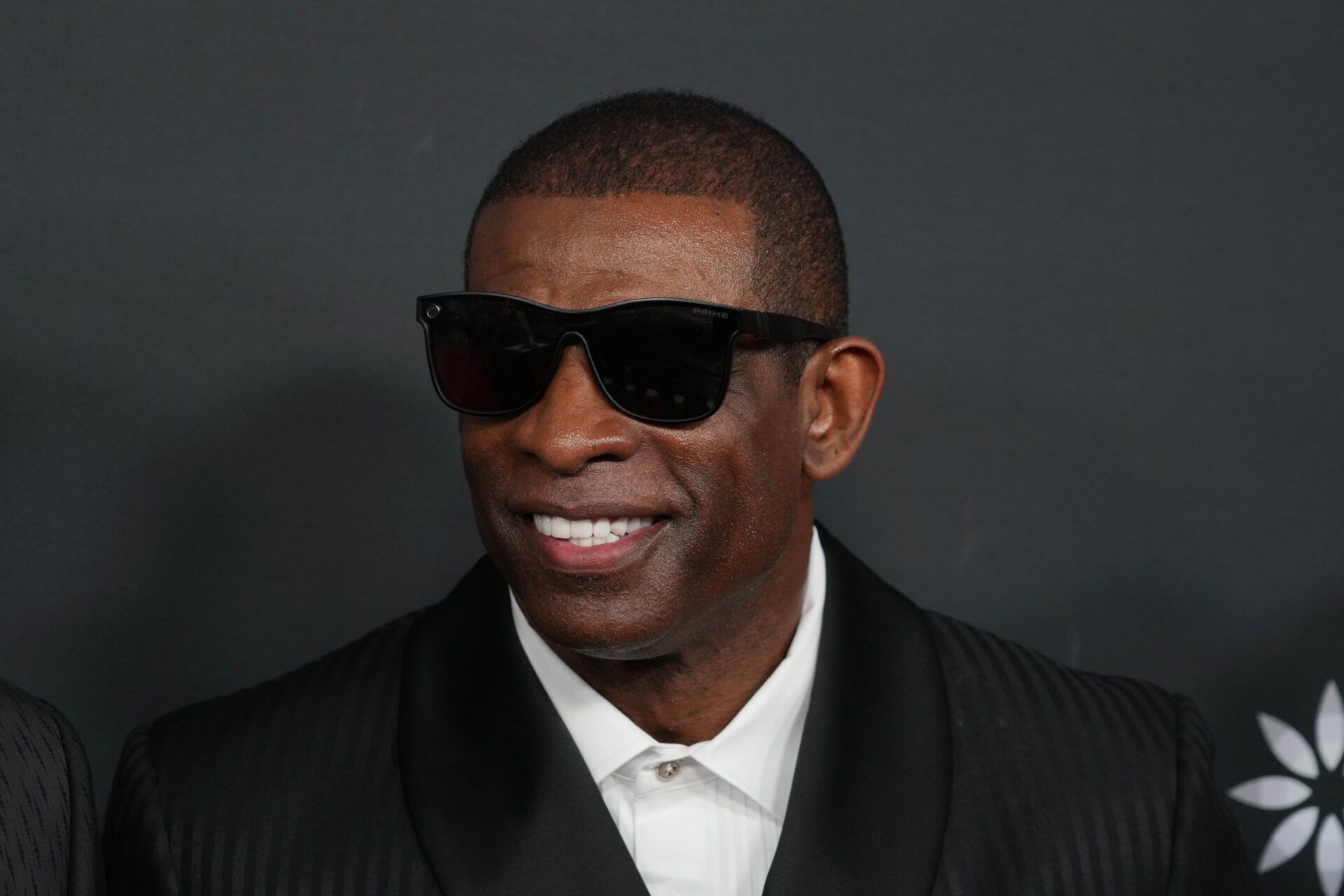 Feb 6, 2025; New Orleans, LA, USA; Deion Sanders on the red carpet before Super Bowl LIX NFL Honors at Saenger Theatre. Mandatory Credit: Kirby Lee-Imagn Images