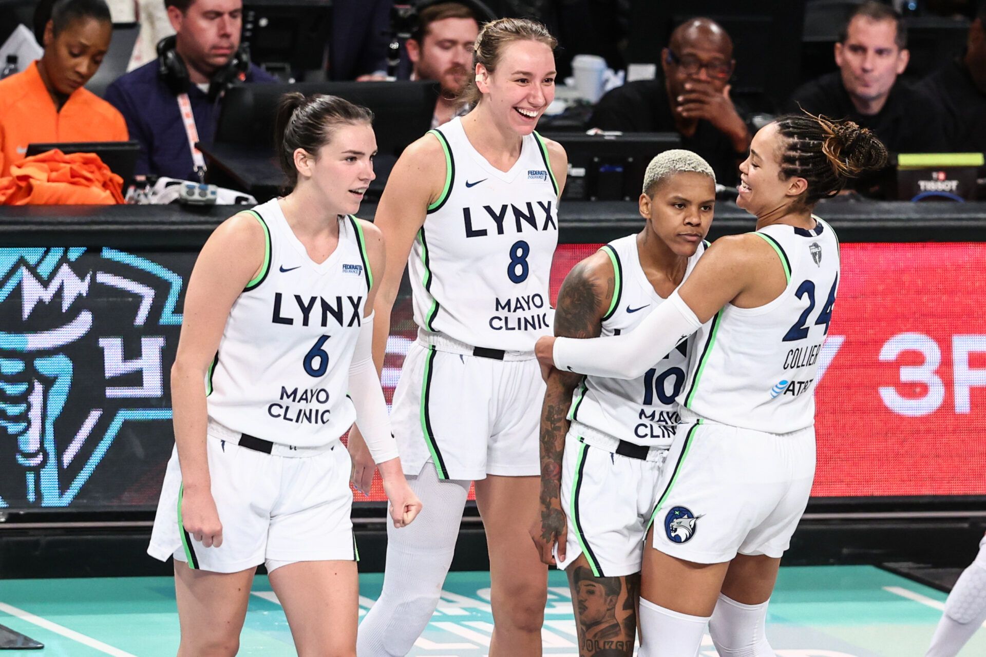 Napheesa Collier and the Minnesota Lynx are using some internal motivation in their quest to avenge a tough WNBA Finals loss in 2024.