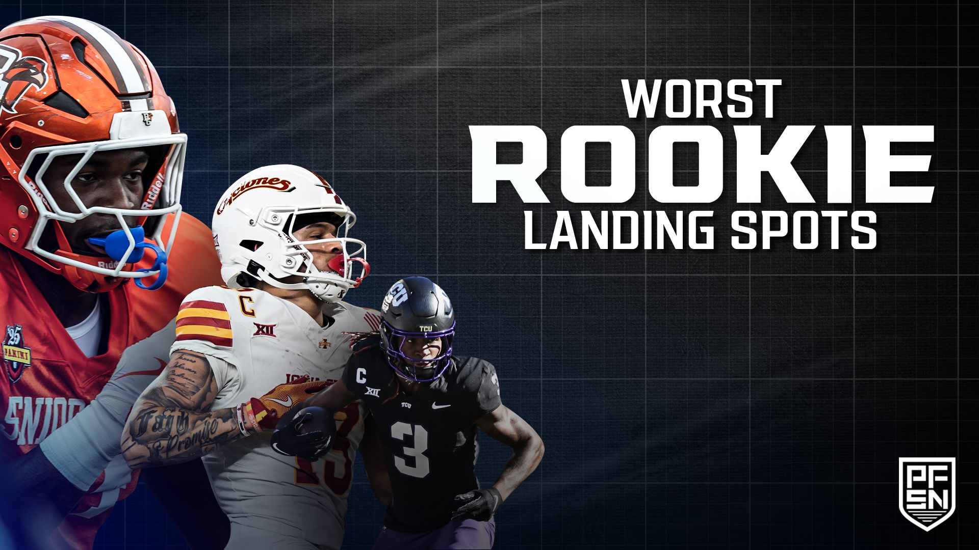 Worst Rookie Landing Spots For Fantasy Football From the 2025 NFL Draft Include Harold Fannin Jr., Jaylin Noel, and Savion Williams