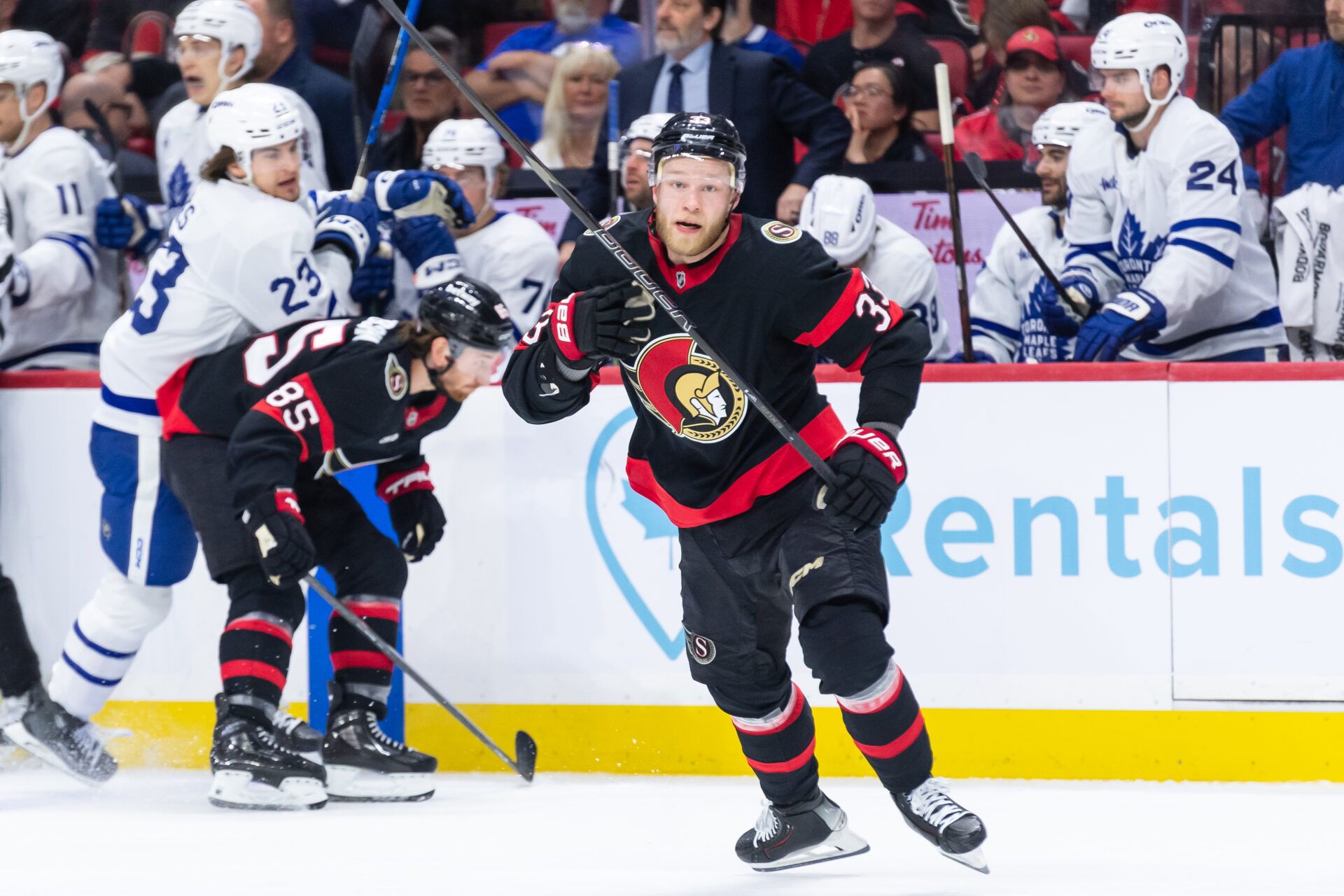 Ottawa Senators fans were disappointed but optimistic about the future after their season came to a half at the hands of the Toronto Maple Leafs.