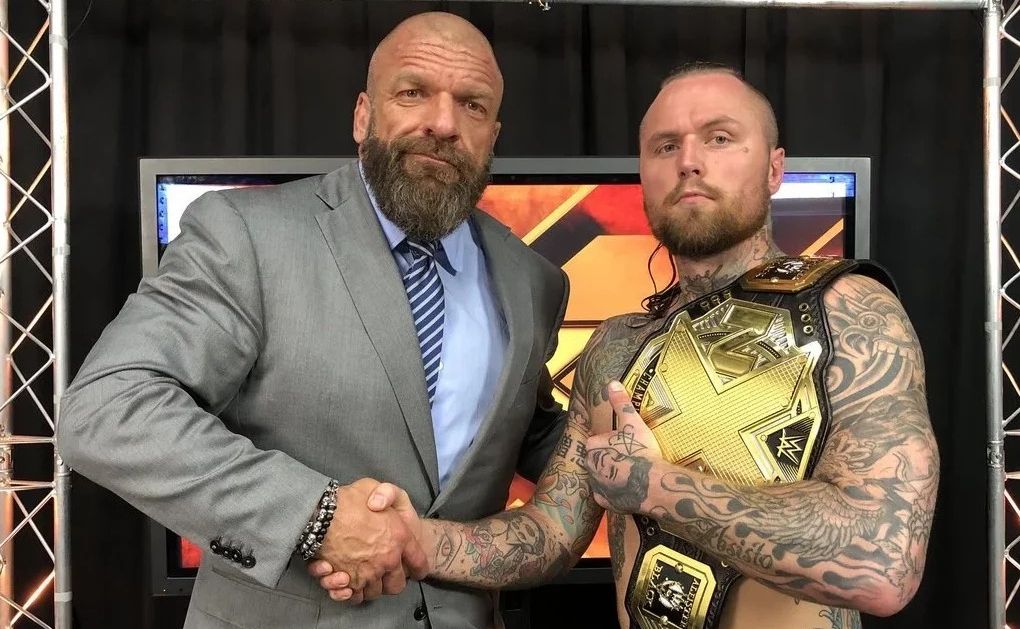 New WWE Champion Details Aleister Black’s Heartwarming Backstage Meeting With Triple H
