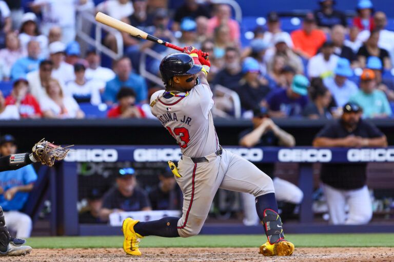 Atlanta Braves star Ronald Acuña Jr. missed out on the Braves' last World Series run, but he hopes to be a part of it this time around.